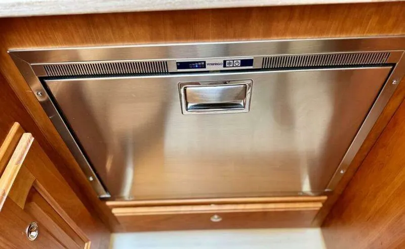 Linda Lou Yacht Photos Pics Stainless steel dishwasher in 2018 Legacy 36 yacht.