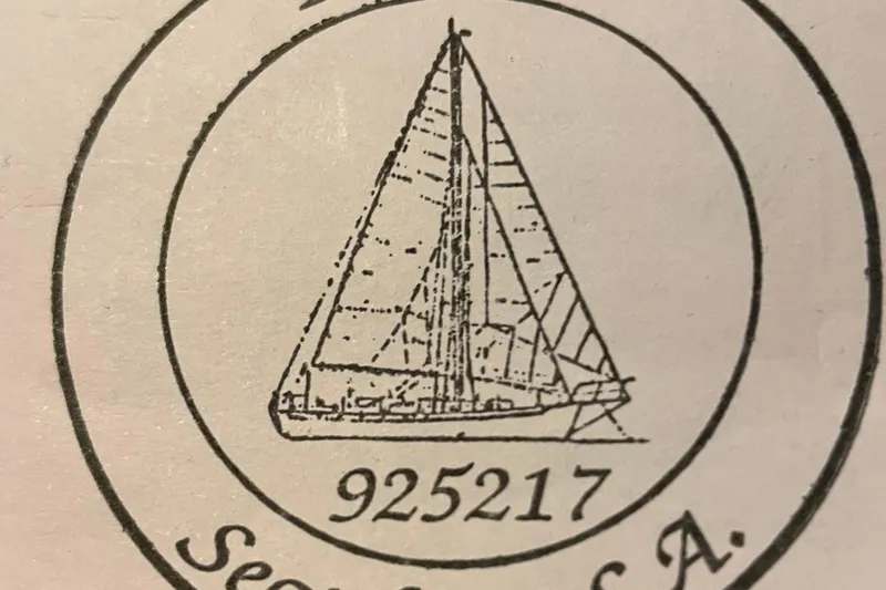 Begonia Yacht Photos Pics Illustration of a sailboat with number 925217, related to Custom Atkin & Lange Cutter, 1988.