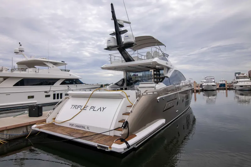 Triple Play Yacht Photos Pics Azimut 70 Triple Play -