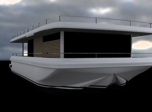 2022 DiviNavi M-720 Split Level Houseboat