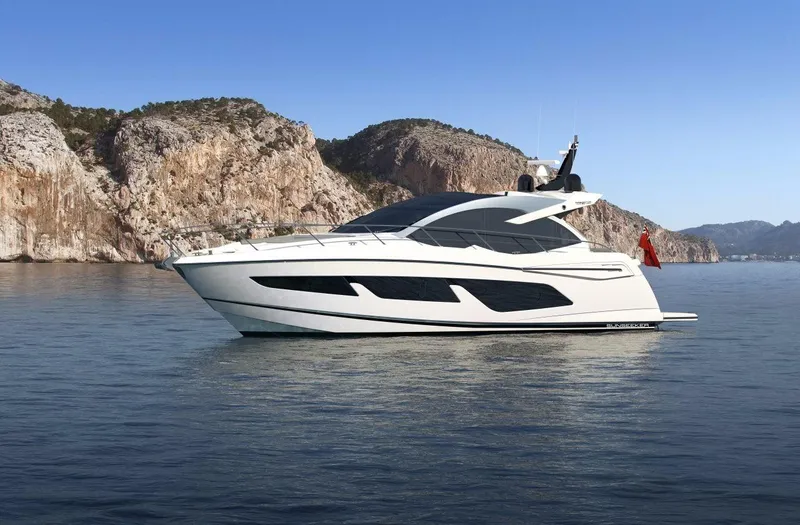  Yacht Photos Pics Manufacturer Provided Image: Sunseeker Predator 50 Side Profile