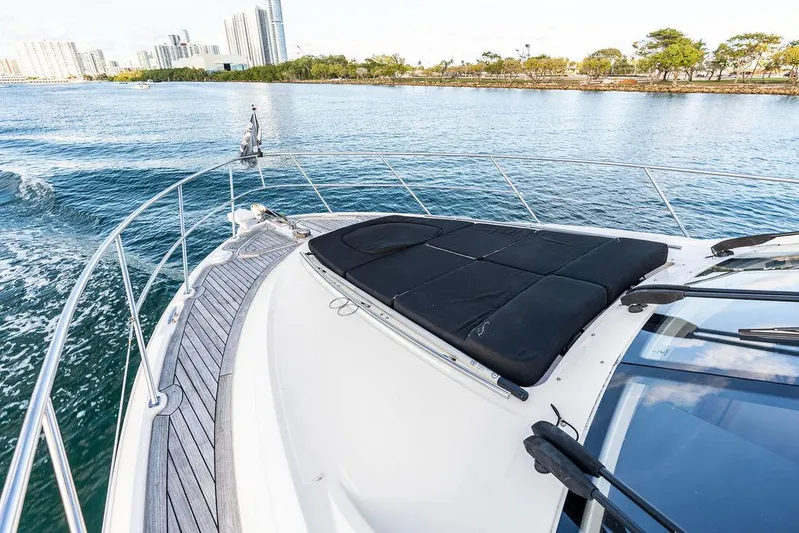  Yacht Photos Pics 2015 Sea Ray 510 Fly yacht cruising on a scenic waterway.