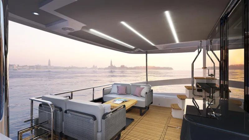Dolce Far Niente Yacht Photos Pics 2025 Absolute Navetta 53 - Aft Deck
