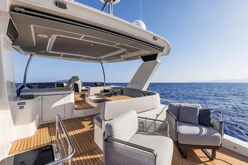 Dolce Far Niente Yacht Photos Pics 2025 Absolute Navetta 53 - Aft Deck