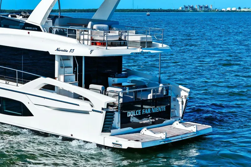 Dolce Far Niente Yacht Photos Pics 2025 Absolute Navetta 53 - Profile