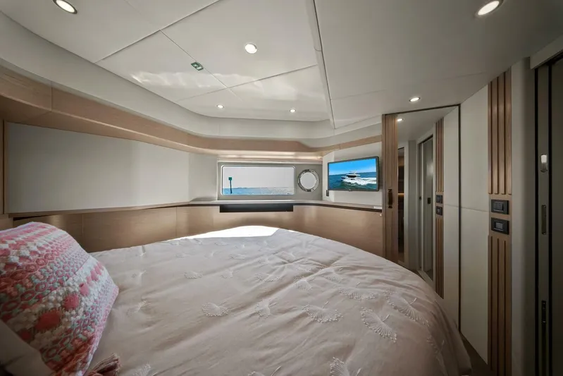Dolce Far Niente Yacht Photos Pics 2025 Absolute Navetta 53 - Stateroom