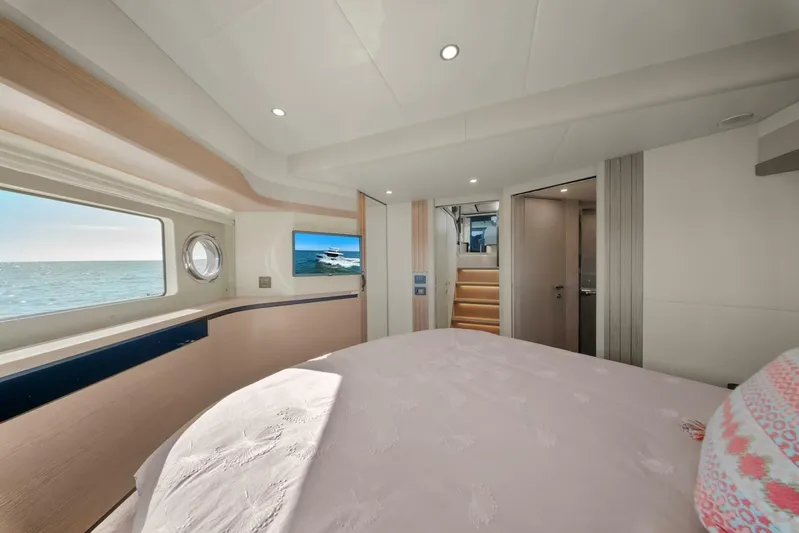 Dolce Far Niente Yacht Photos Pics 2025 Absolute Navetta 53 - Stateroom