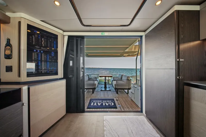 Dolce Far Niente Yacht Photos Pics 2025 Absolute Navetta 53 - Galley