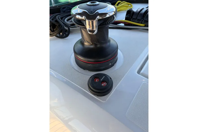 Atticus Yacht Photos Pics Electric Winch and control panel