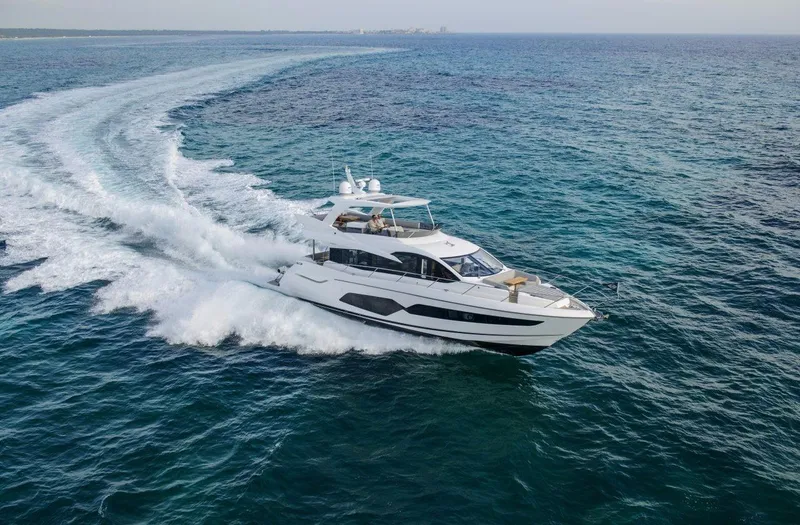  Yacht Photos Pics Manufacturer Provided Image: Sunseeker Manhattan 66