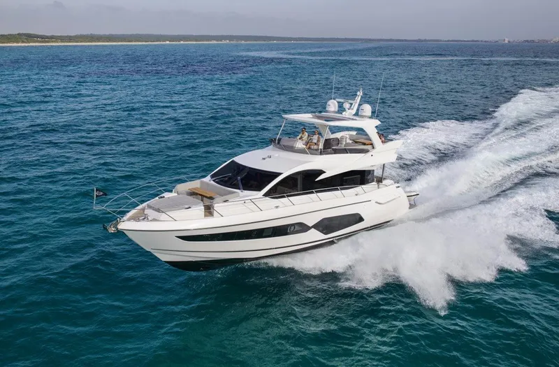  Yacht Photos Pics Manufacturer Provided Image: Sunseeker Manhattan 66