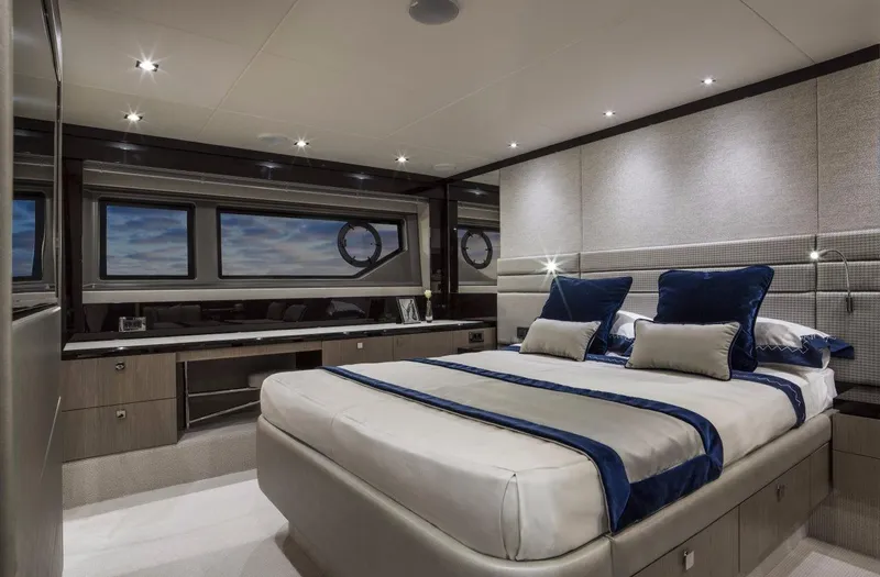  Yacht Photos Pics Manufacturer Provided Image: Sunseeker Manhattan 66 Cabin
