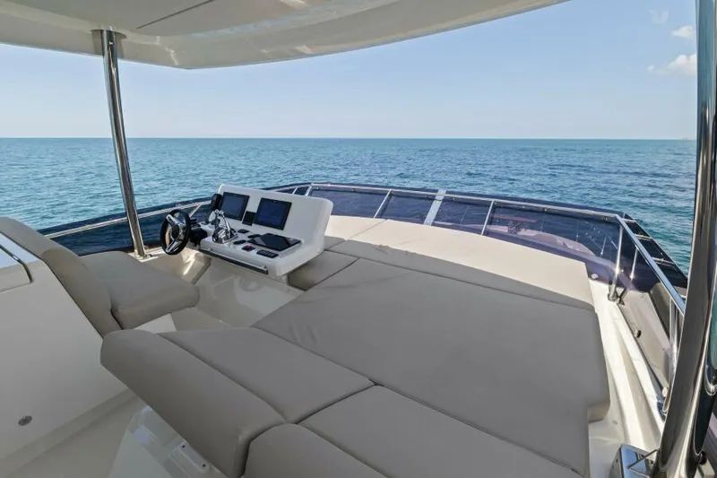 How Sweet It Is Yacht Photos Pics Flybridge Helm