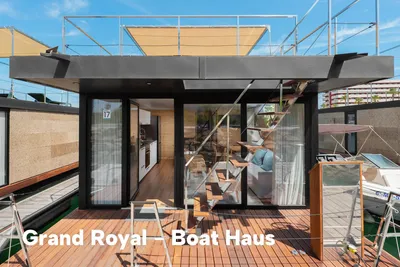 2023 Boat Haus Mediterranean 12X4,5 ROYAL Houseboat