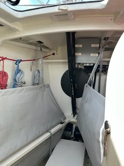 Kiwi Spirit II Yacht Photos Pics Forepeak