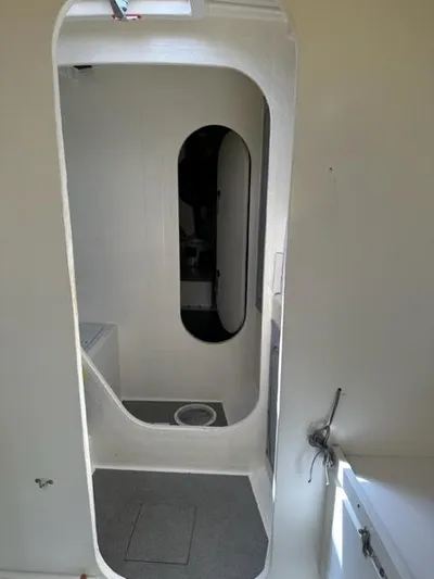 Kiwi Spirit II Yacht Photos Pics Forepeak Storage