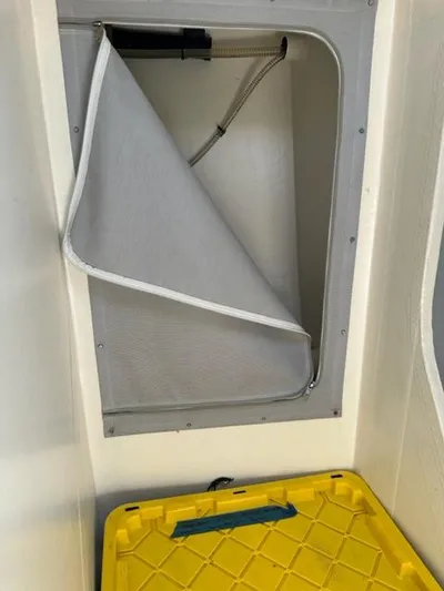 Kiwi Spirit II Yacht Photos Pics Storage Locker Forward