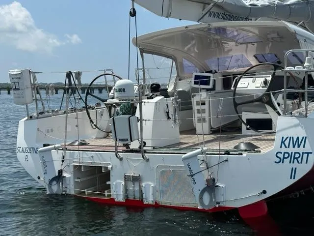 Kiwi Spirit II Yacht Photos Pics Stern