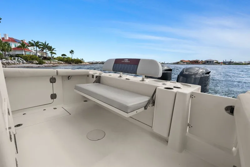 Yacht Photos Pics Cobia 301 Center Console 2019 on calm waters.