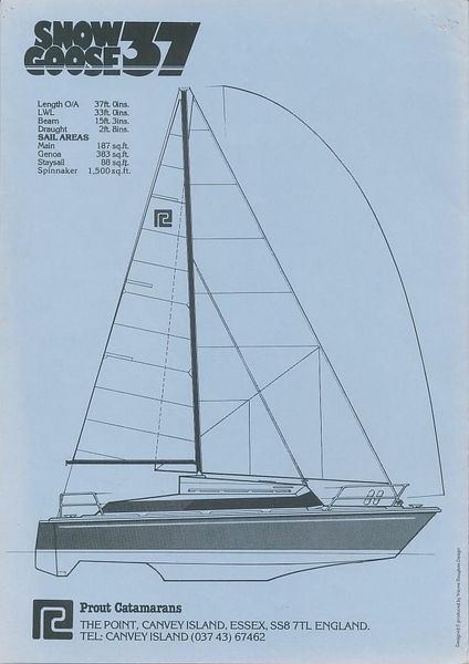1983 Prout Snowgoose 37