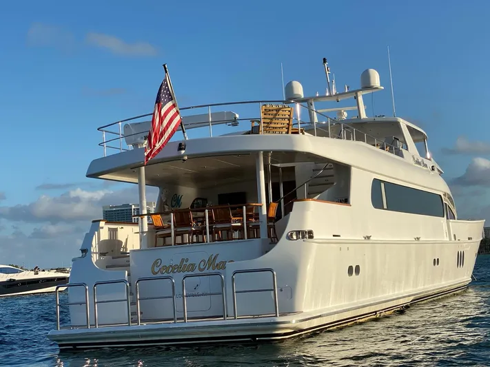 Cecelia Mae Yacht Photos Pics Stern