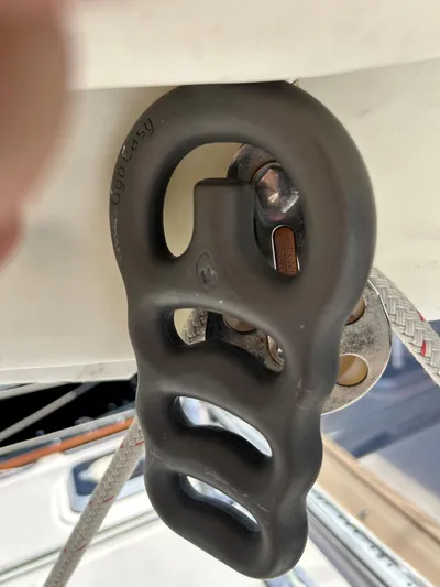 Karaya Yacht Photos Pics Boom Brake, Preventer