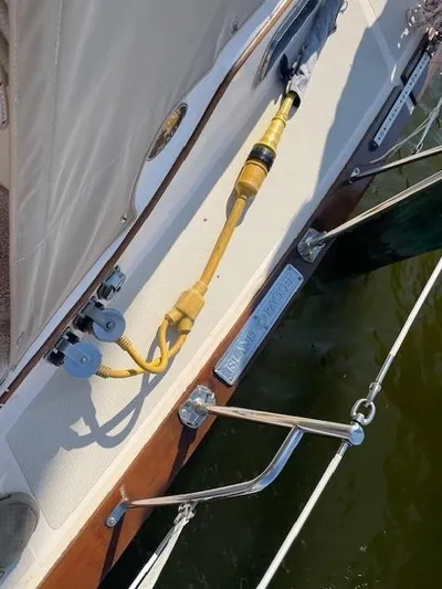 Karaya Yacht Photos Pics Shorepower Pigtail & IP Step Plate