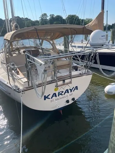 Karaya Yacht Photos Pics Stern Detail