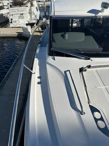 This Could Be Yours Yacht Photos Pics 2023 Bavaria R40 Coupe yacht docked at marina, showcasing sleek design and modern features.