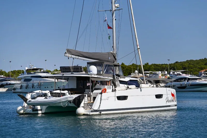 Pandora Yacht Photos Pics Fountaine Pajot Saona 47