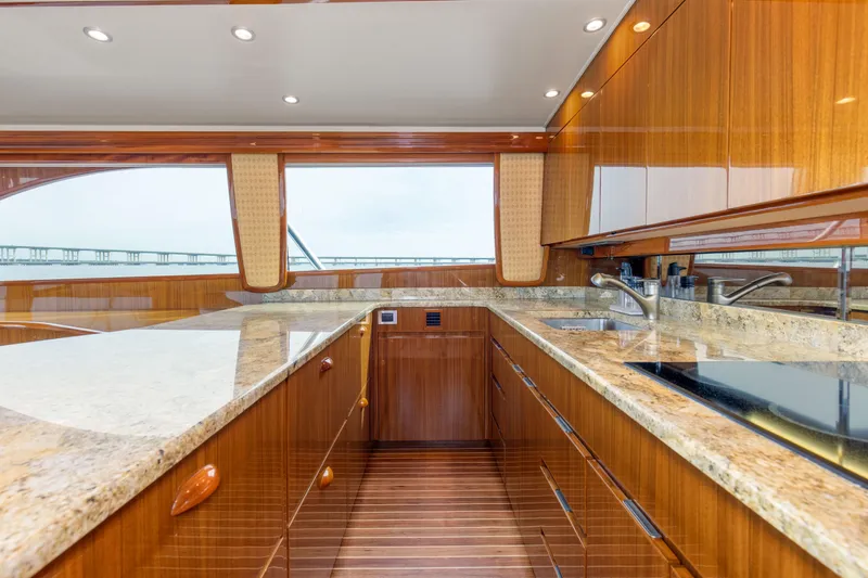 Blueprint Yacht Photos Pics 2009 60 Viking Sportfish Blueprint Galley