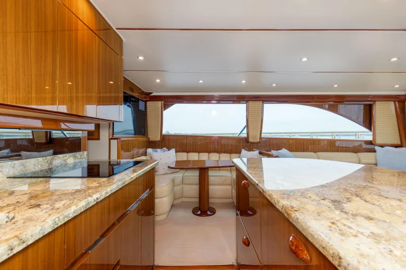 Blueprint Yacht Photos Pics 2009 60 Viking Sportfish Blueprint Galley