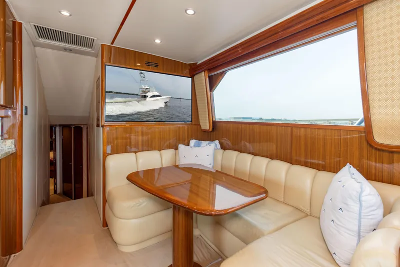 Blueprint Yacht Photos Pics 2009 60 Viking Sportfish Blueprint Dinette