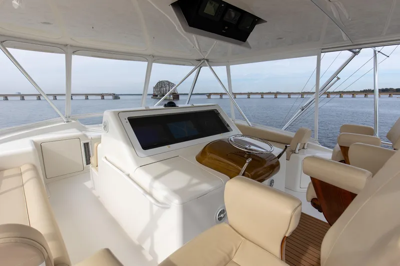 Blueprint Yacht Photos Pics 2009 60 Viking Sportfish Blueprint Helm