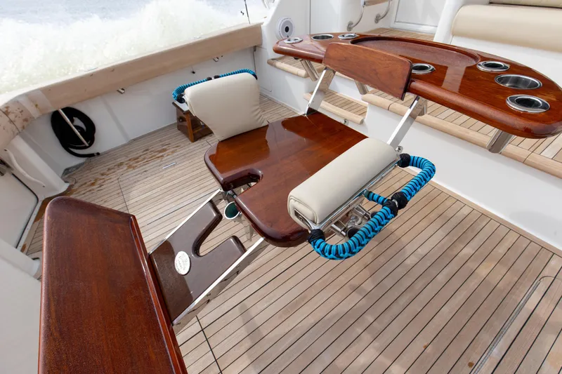 Blueprint Yacht Photos Pics 2009 60 Viking Sportfish Blueprint fighting chair