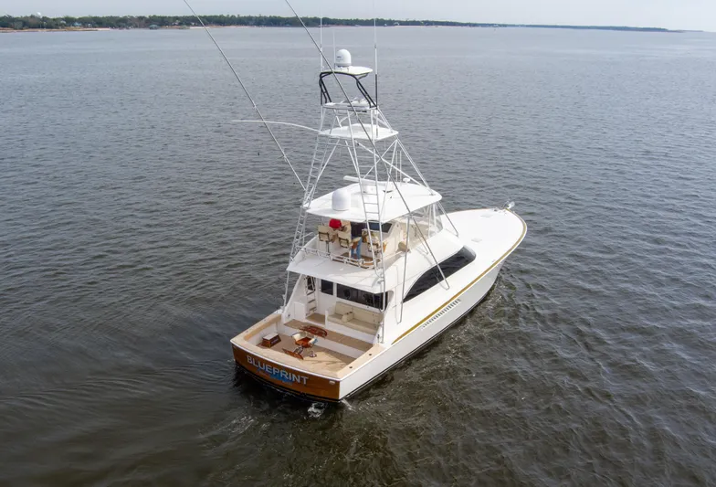 Blueprint Yacht Photos Pics 2009 60 Viking Sportfish Blueprint Profile