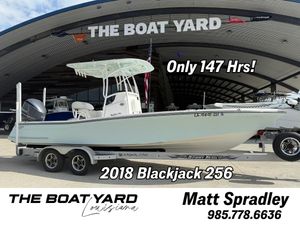 2018 BlackJack 256 boat for sale at The Boat Yard, Louisiana, only 147 hours.