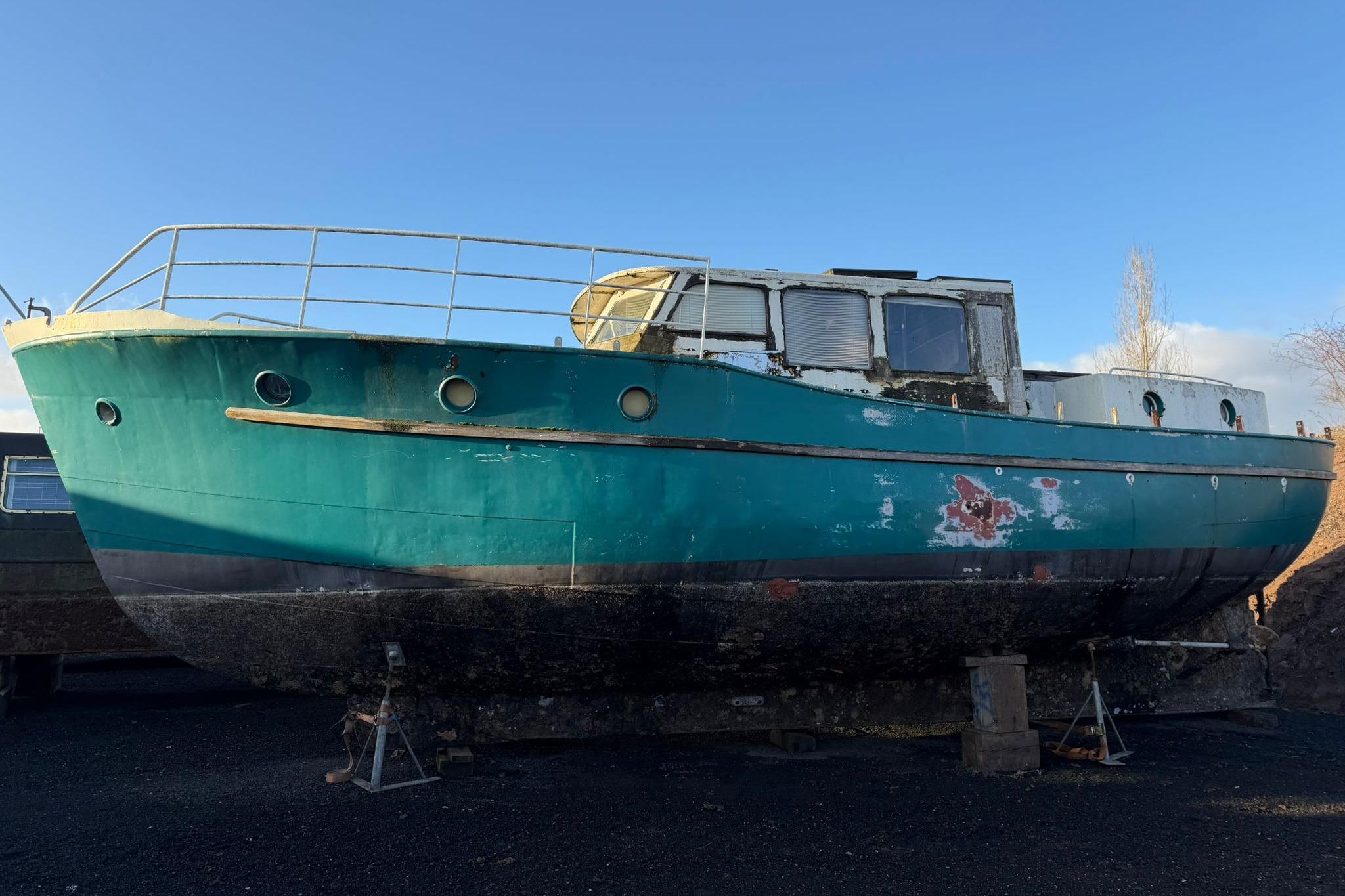 1900 Custom 35FT Steel Hull Deep Draft Fishing Vessel 'Jalsea'