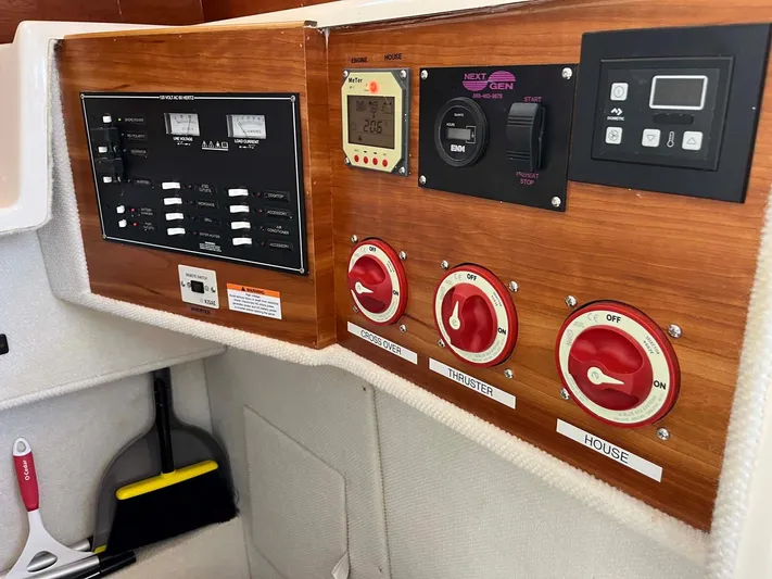 A'wa Yacht Photos Pics Electrical Panel