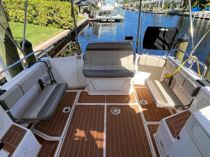 A'wa Yacht Photos Pics Cockpit