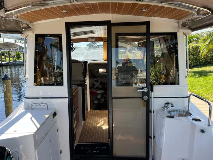 A'wa Yacht Photos Pics Bulk Head