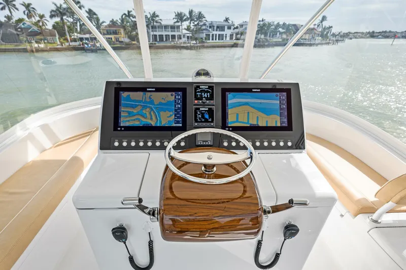 Quality Time Yacht Photos Pics 46' Viking 2021 46 Billfish - Helm