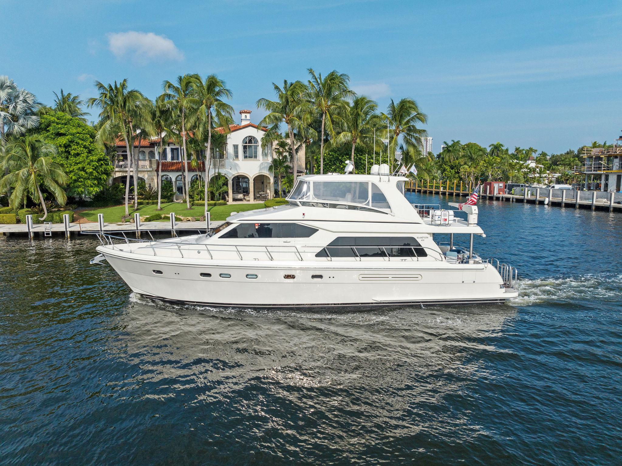 hampton 630 yacht for sale