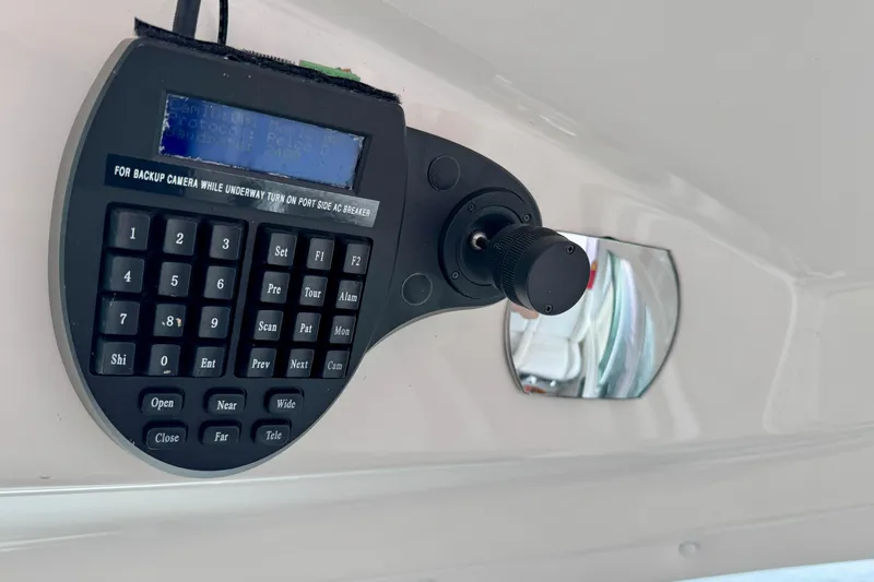 A Mi Manera Yacht Photos Pics Control panel for backup camera on 2007 Sea Ray 40 Motor Yacht.