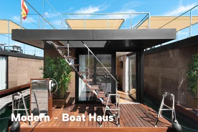 2023 Boat Haus Mediterranean 8X4 MODERN Houseboat