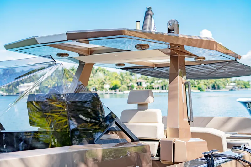 Tender Owl Yacht Photos Pics Port Side Hardtop