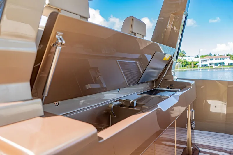 Tender Owl Yacht Photos Pics Sink and Grill