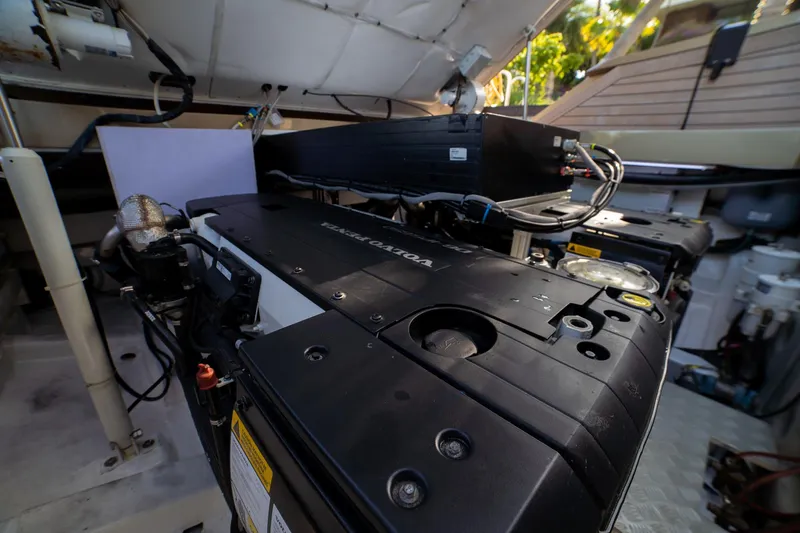 Tender Owl Yacht Photos Pics Volvo 480 HP and 11.5KW Onan Generator