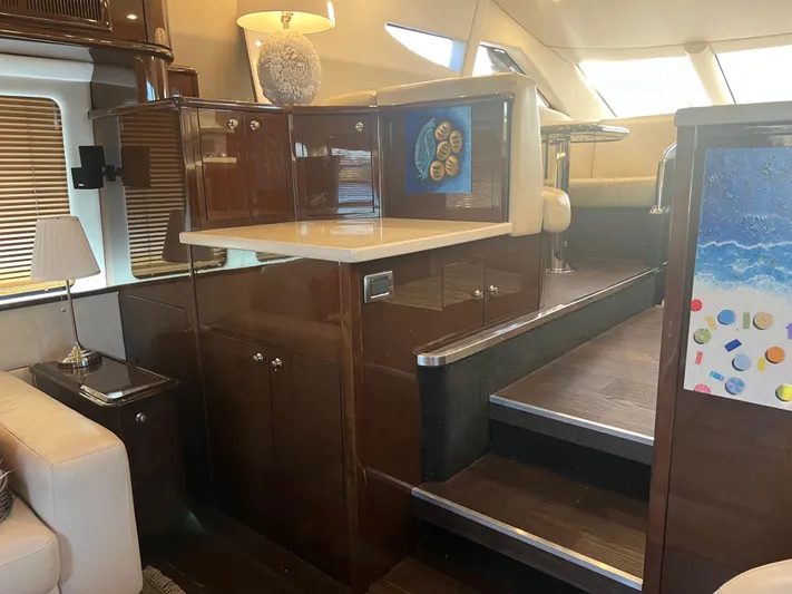 W Yacht Photos Pics 11 2007 Marquis 55 Salon Storage