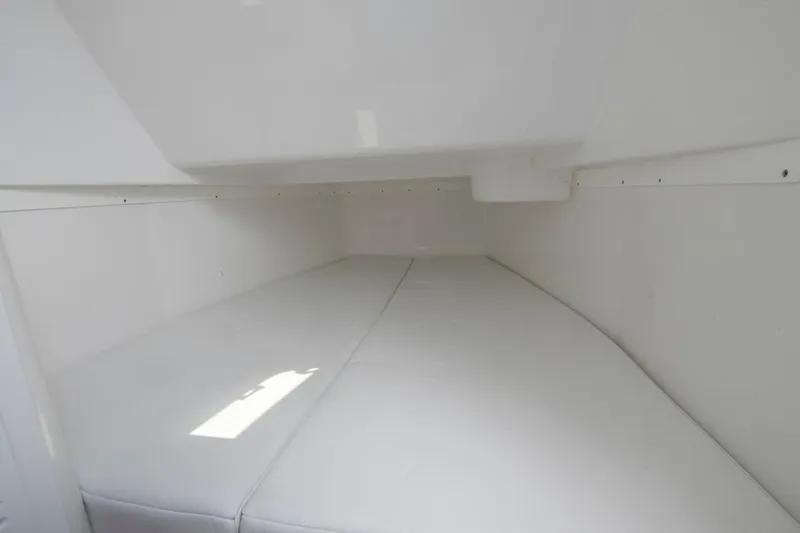  Yacht Photos Pics Interior cabin of 2023 HCB 39 Speciale, featuring a sleek, minimalist design.